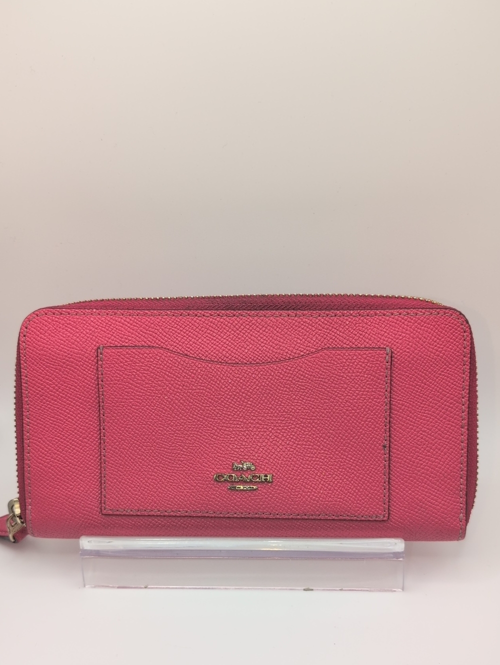 Coach Accordion Cross-grain Wallet